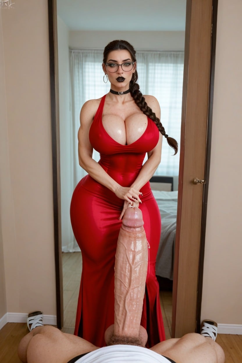 Black Sport, Hyper Deep Cleavage, Walk In Caught AI Porn