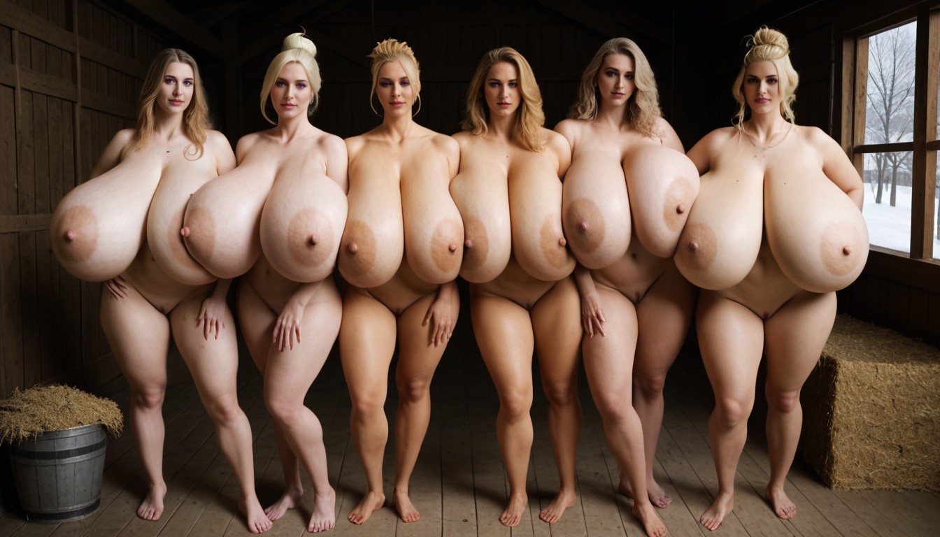 Farmer, Colossal Breasts, Colossal Breasts AI Porn