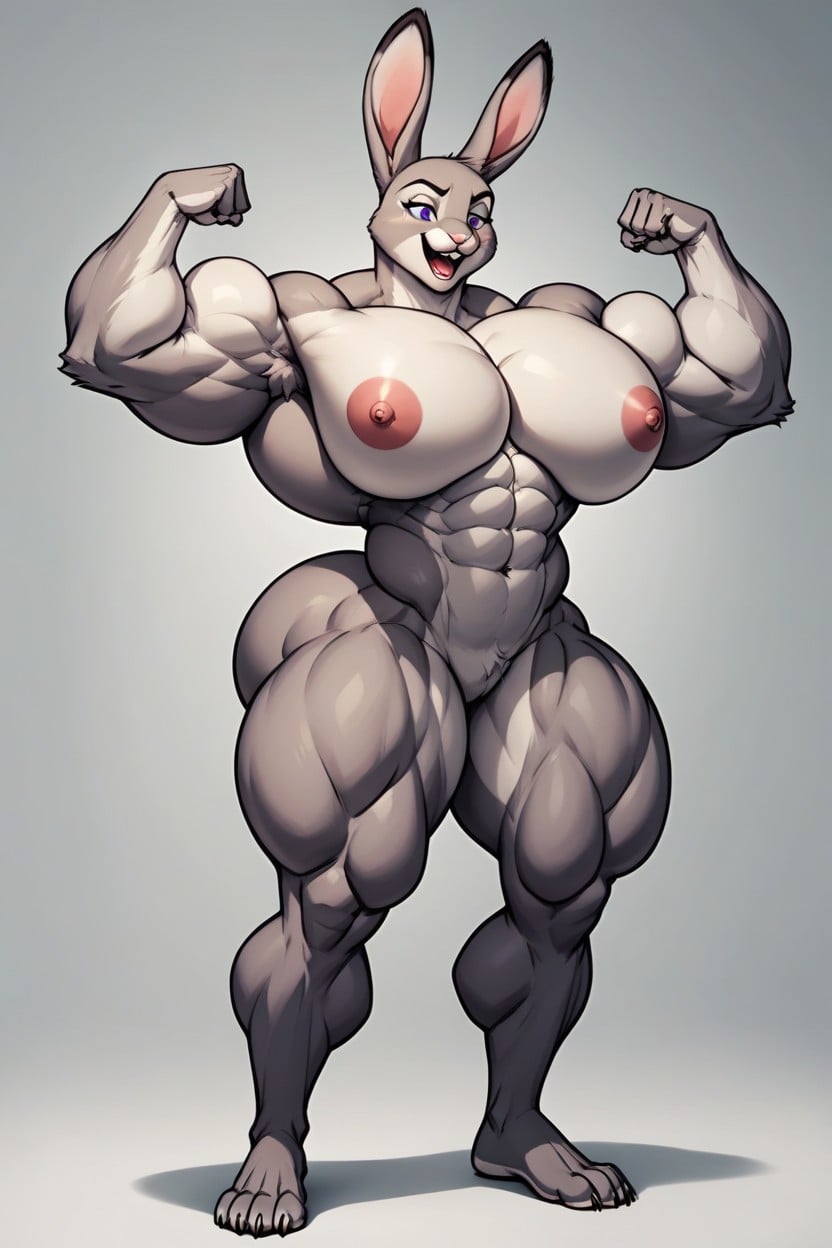 25+, Hyper Shoulders, Naked Furry AI Porn