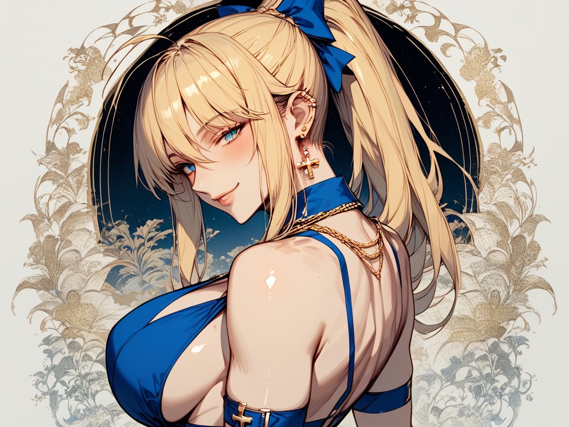 Full Body View, Voluptuous, Anime Style AI黄漫
