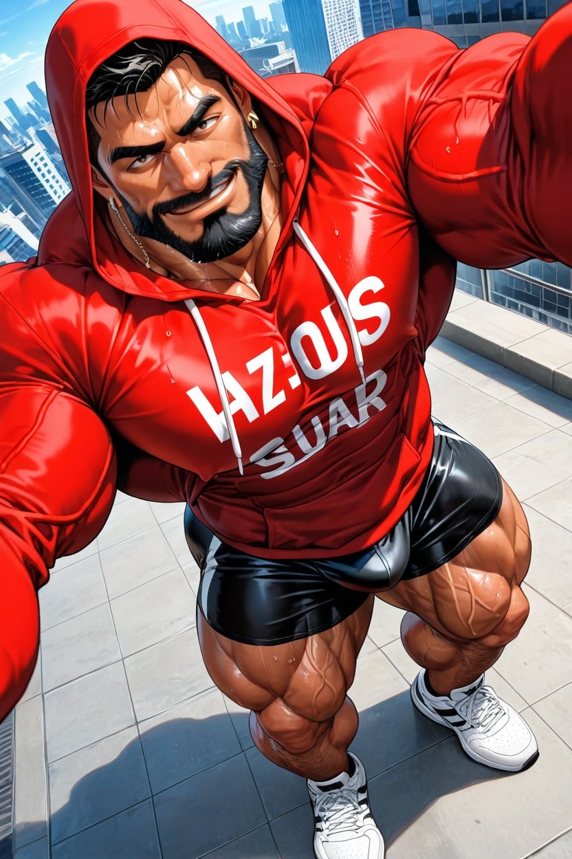 Hood Up, Big Adam's Apple, Vascular Muscles AI同性戀黃片