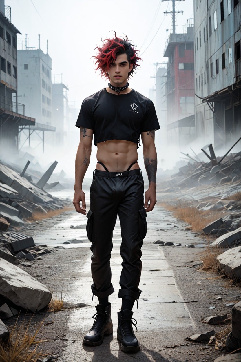 Viento En El Pelo, Shark Teeth, Black Boot Porno gay IA