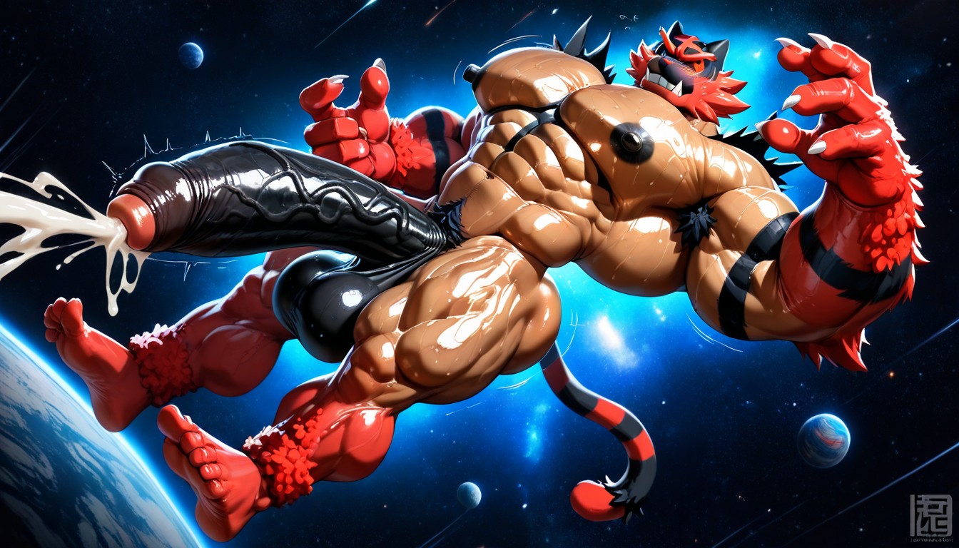 Huge Fingers, Naked, Floating In Space AI同性恋黄片