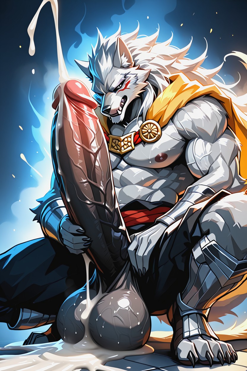 Hung, 18+, Humongous Cock Furry AI Porn