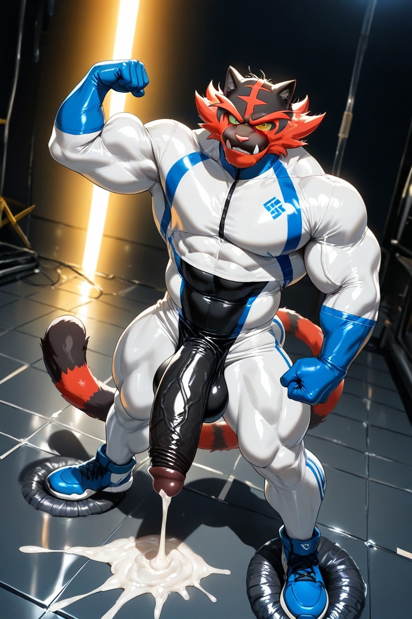 Solo, Incineroar From Pokemon, Highest Quality AI Gay Porn
