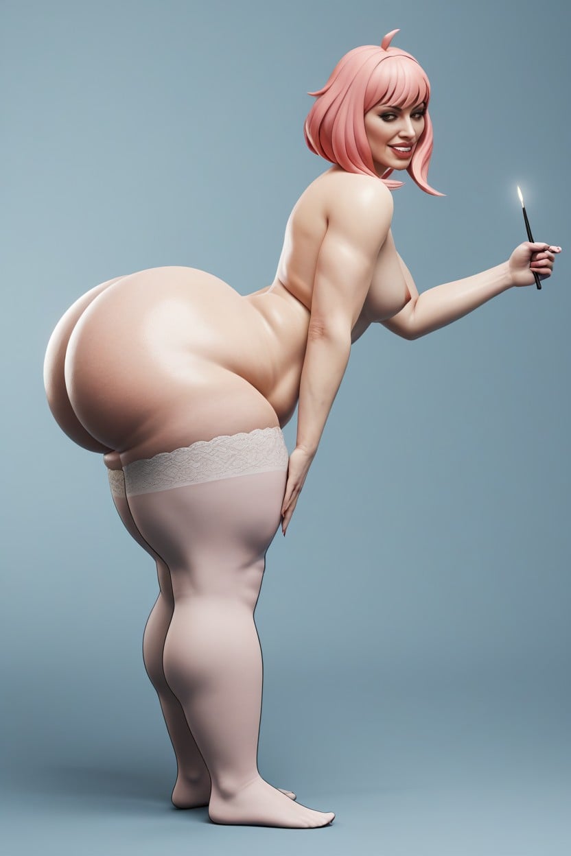 Lips Expansion, Full Body, Anya Forger From Spy X Family AI Porn