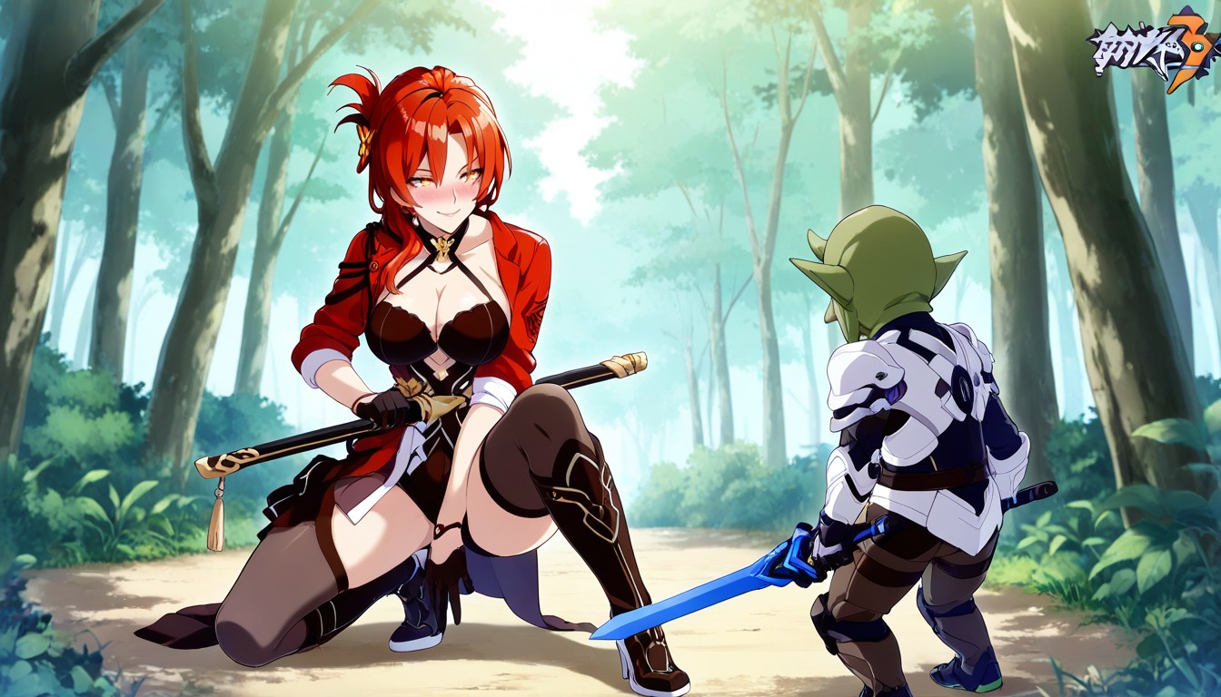 淘氣, Femalle Taller Than Goblin, 18+ AI黃漫