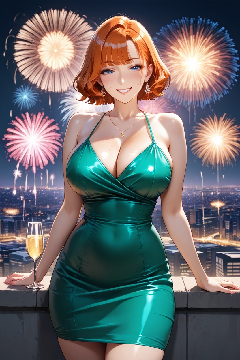 Blue Eyes, Bobcut, Perfect Body Hentai AI Porn