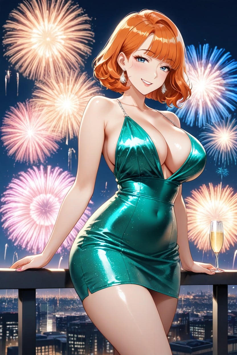 Skinny, Night, Hourglass Figure Hentai AI Porn