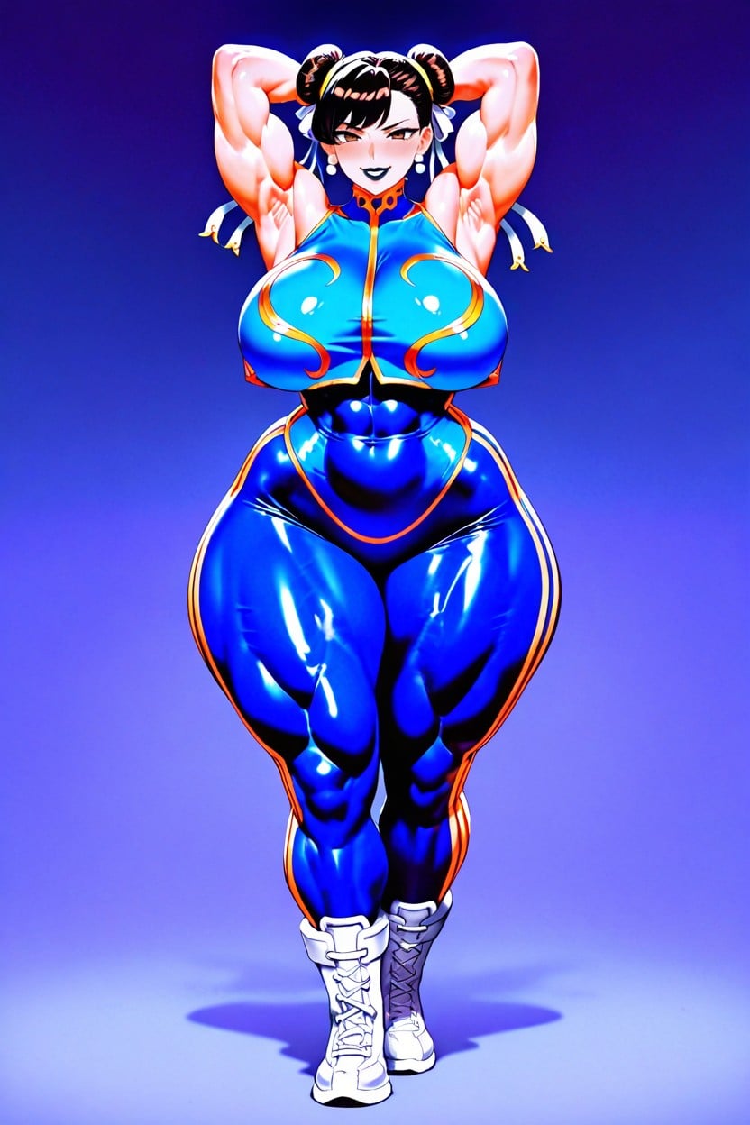 Arms Up, 18+, Massive Thickness Hentai AI Porn