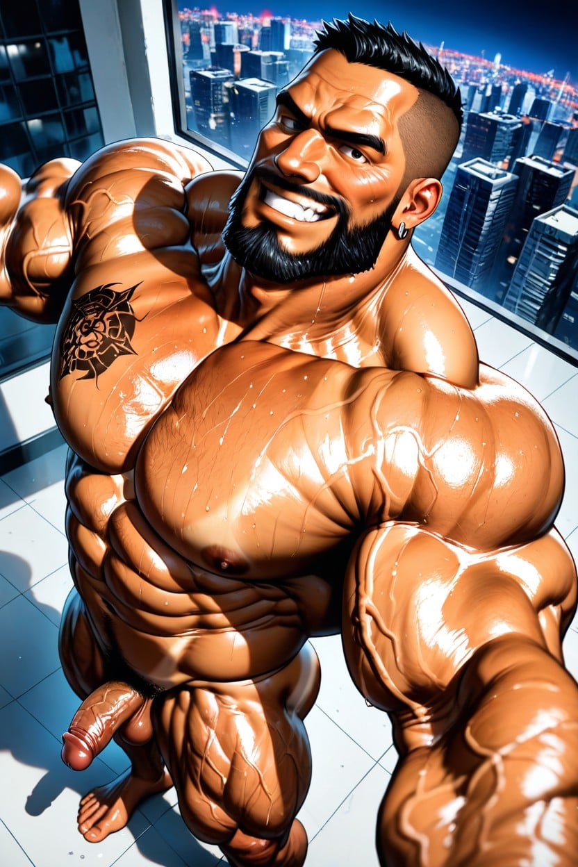 Muscular Legs, Veiny Arms, Monster Neck AI同性戀黃片