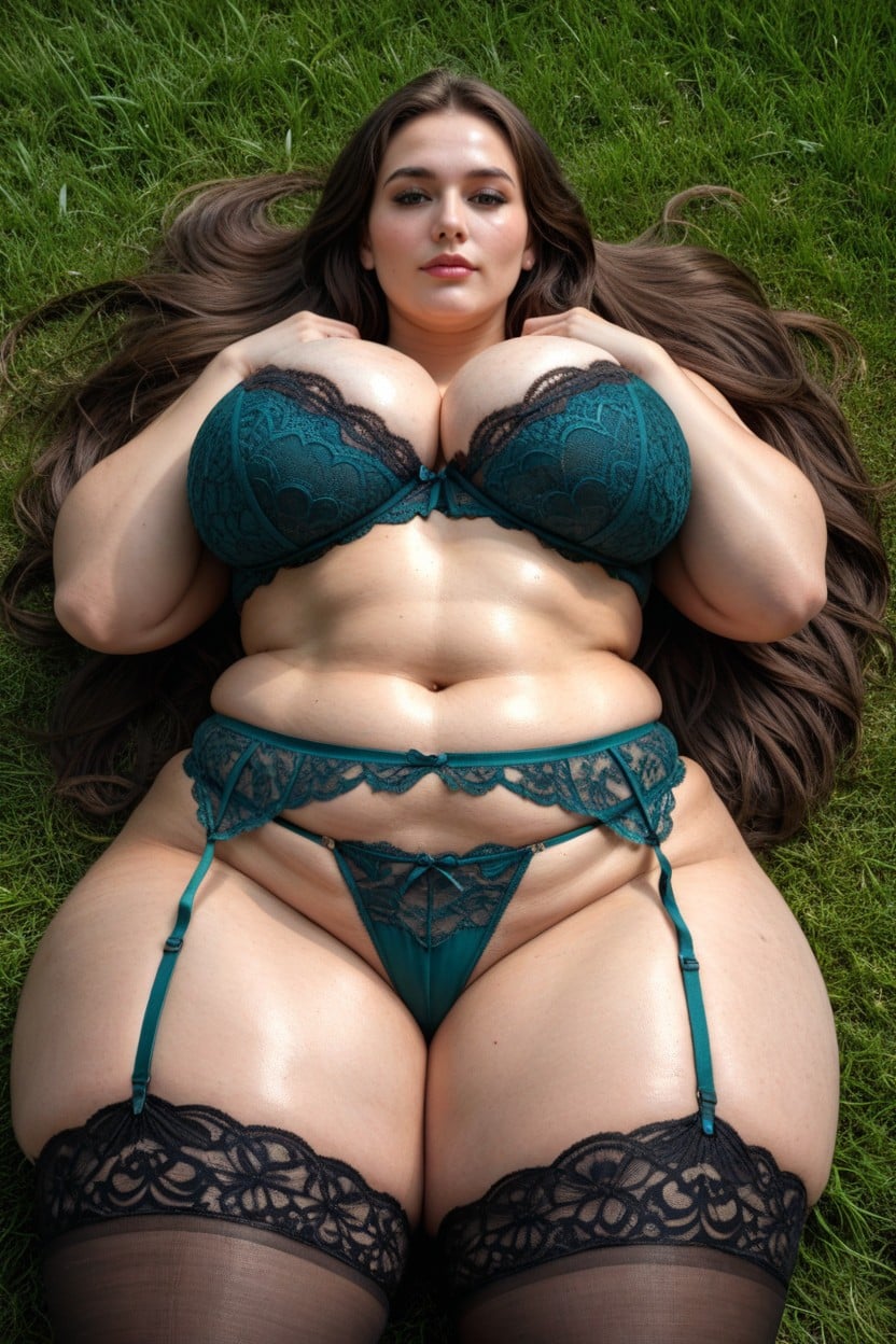 Extremely Wide Hips, Straight Hair, Hyper Colossal Ass Porno IA