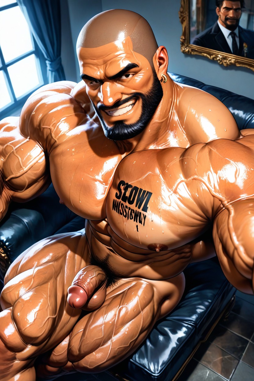 Huge Veins, Oversized Neck, 18+ AI Gay Porn
