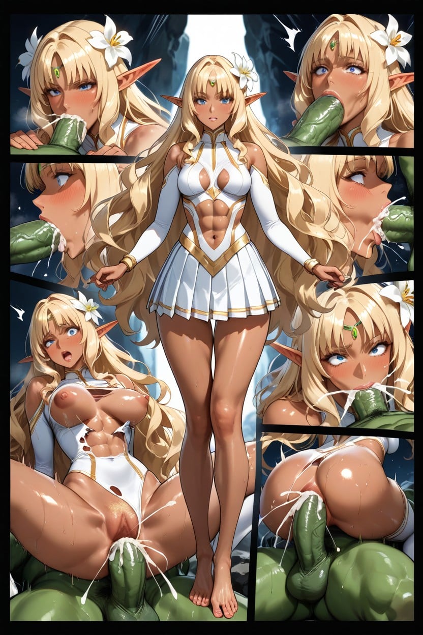 Spread Legs, Double Penetration, Masterfully Smooth And Refine Faces Hentai AI Porn
