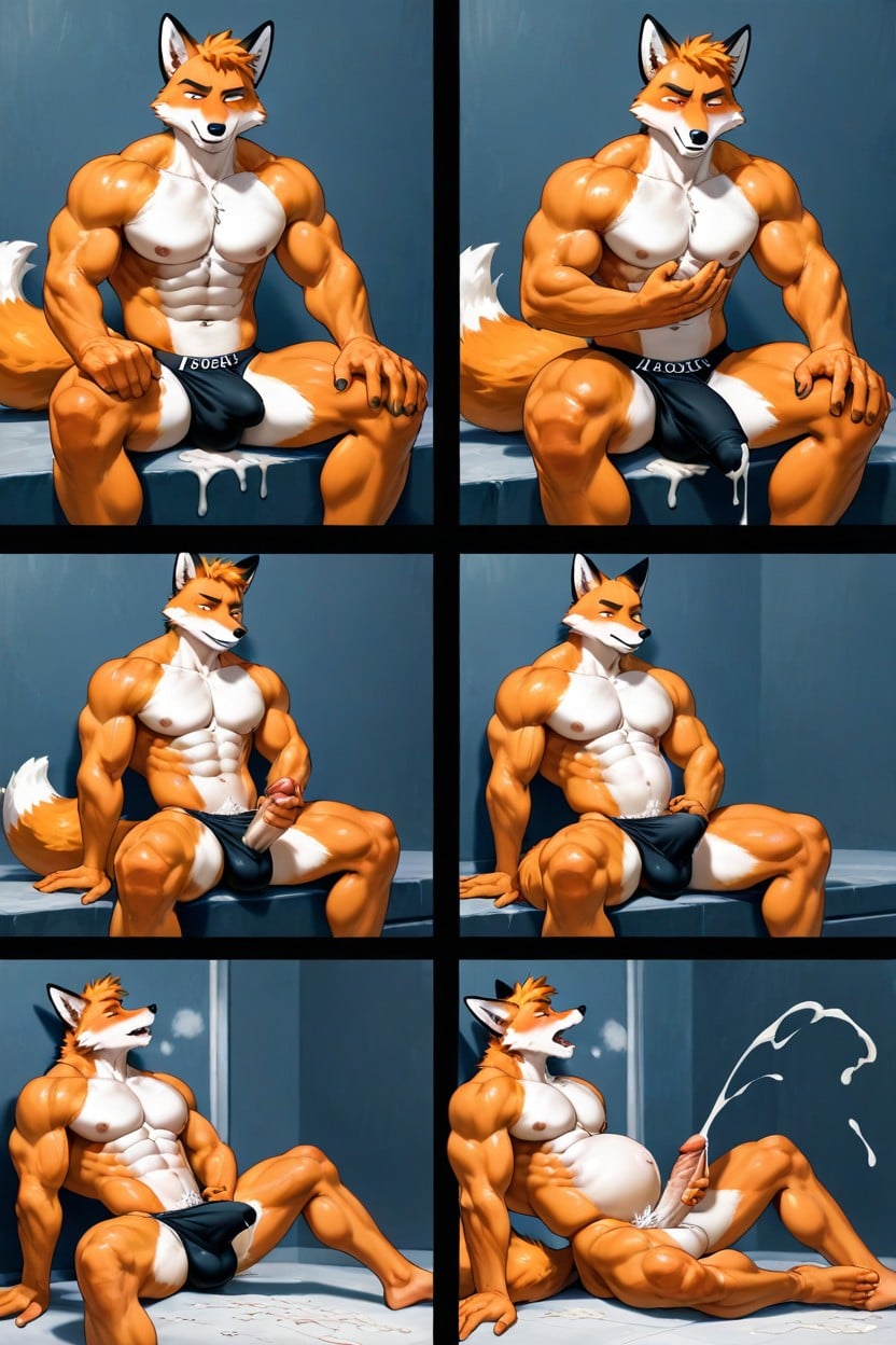 Pregnant Progression, Pregnant Belly, Underwear Bulge AI Gay Porn