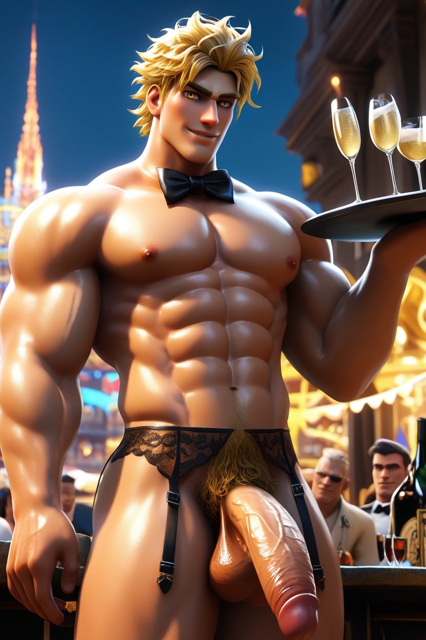 White Cuffs, Luxurious Rooftop Penthouse Party, Seductive Look AI同性戀黃片