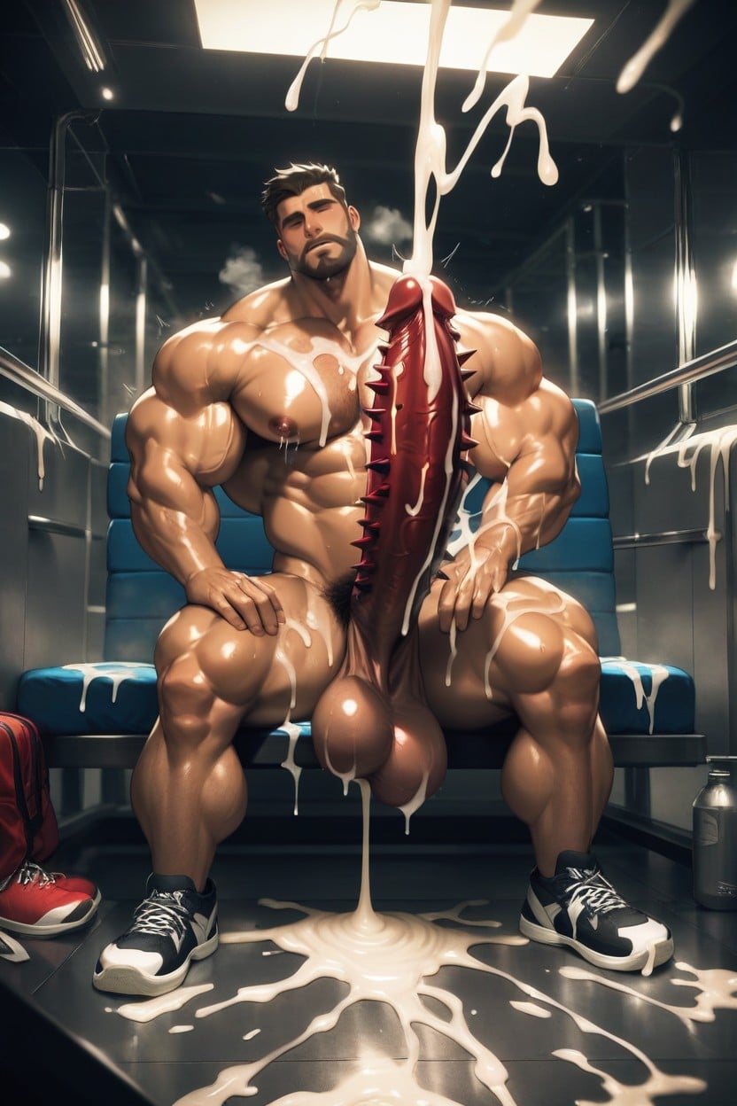 Cum Everywhere, Monster Cock, Barbed Cock AI同性恋黄片