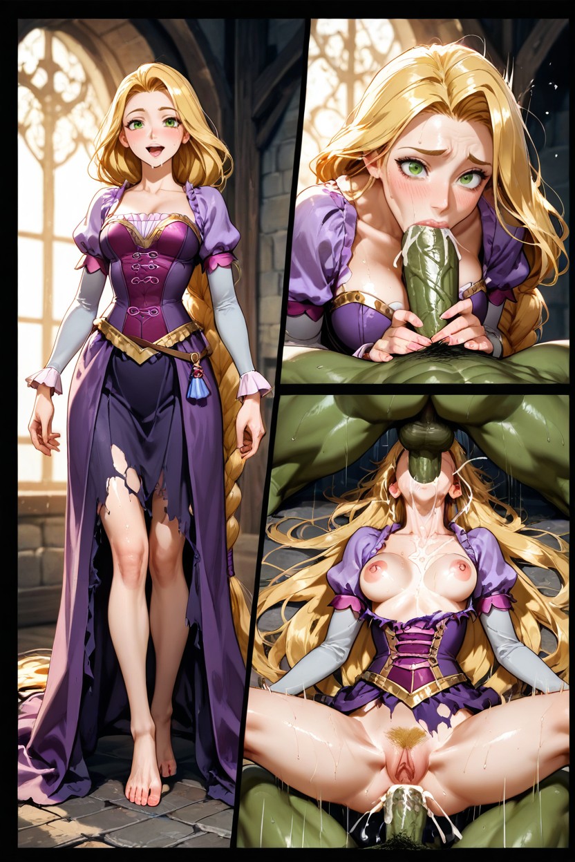 Highly Detailed Vagina, Soft Reflexion, Contraluz Hentai IA