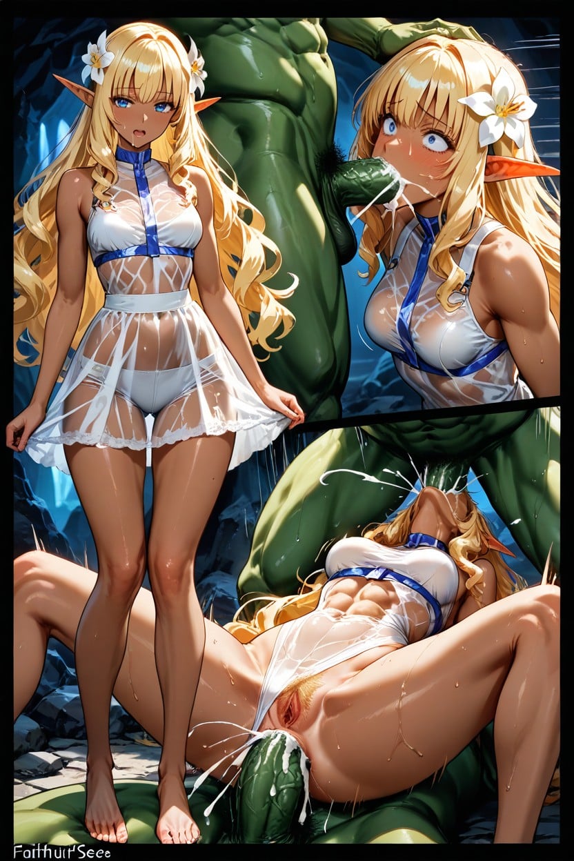 Hair Flower, Multiple Views Capturing Radically Different Actions, Ultra Detailed Feet Hentai IA