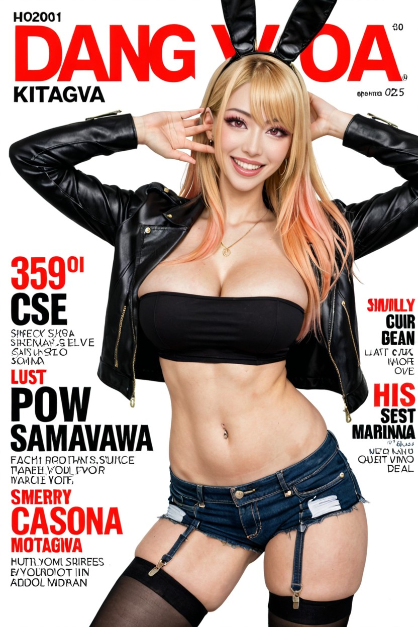 Blond Hair, Smooth Body, K-pop Idol AI Porn