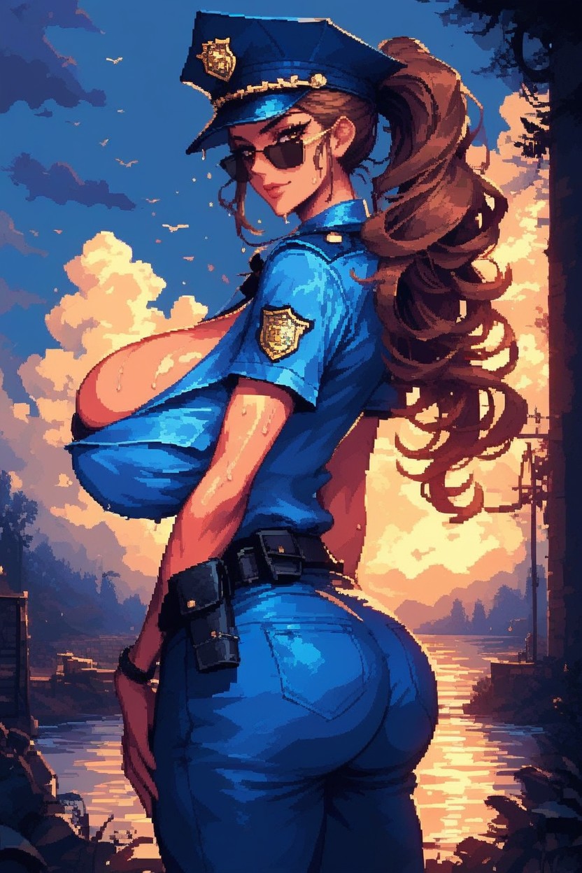 Toned, Ponytail, Score__up Hentai IA