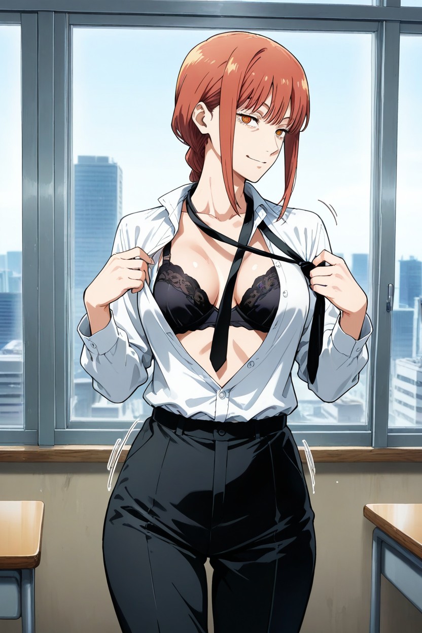 Sexy Black Bra, Small Ass, 18+ Hentai AI Porn