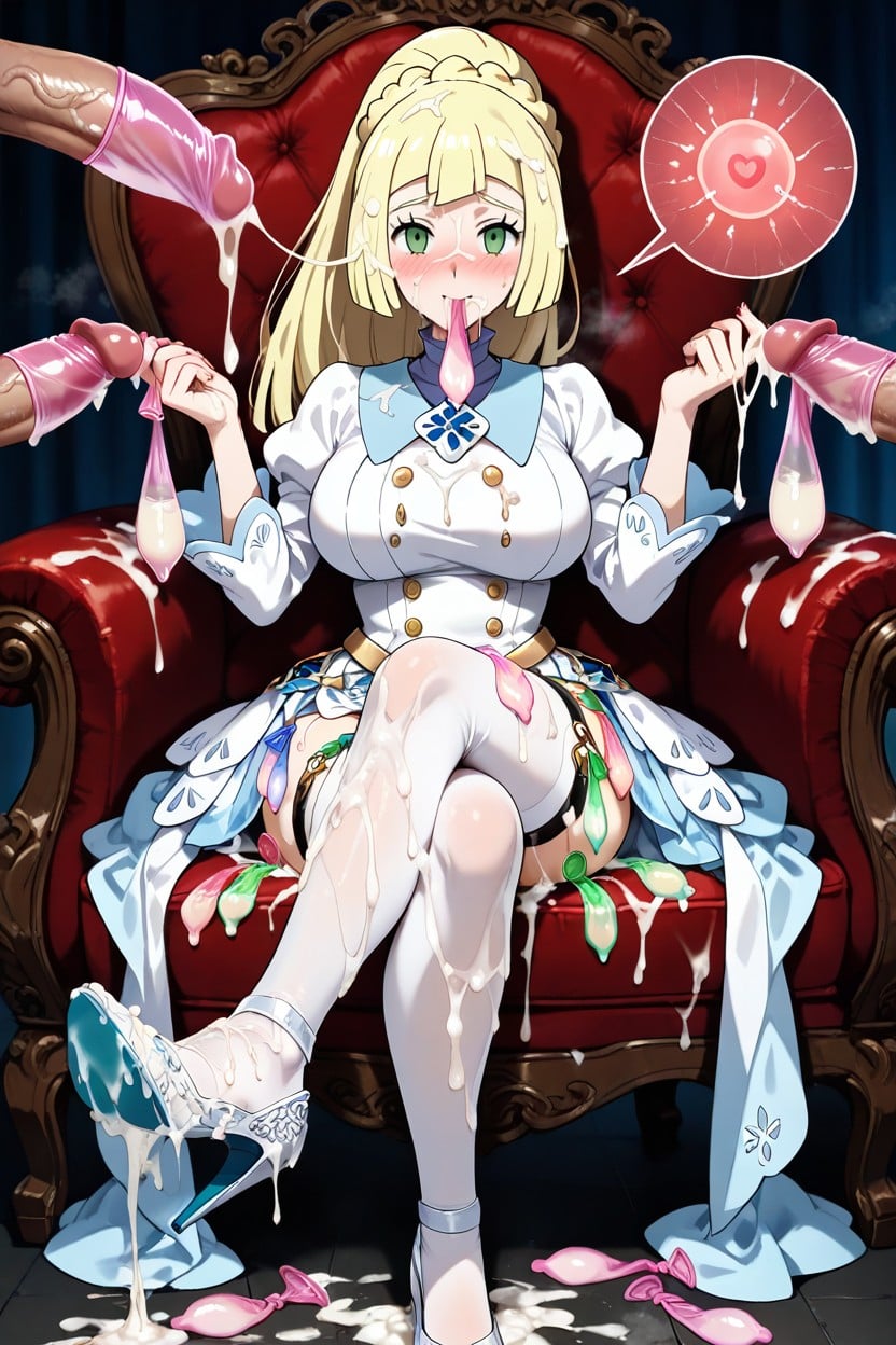 Medium Ass, Legs Crossed, Medium Breast Hentai AI Porn