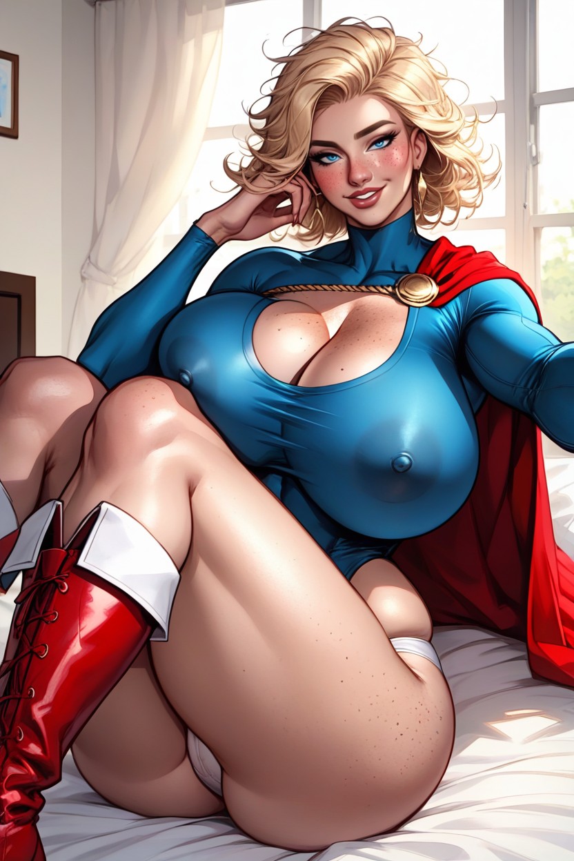 Muscular, Pornstar, Adorned With The Red And Yellow House Of El Crests-shieldon The Chest AI Porn
