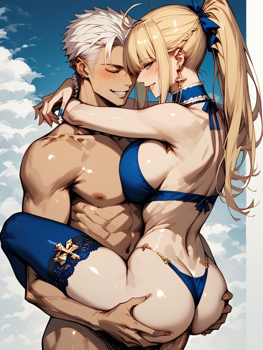 Small Ass, Exposed Naval, Naked Arms Hentai AI Porn