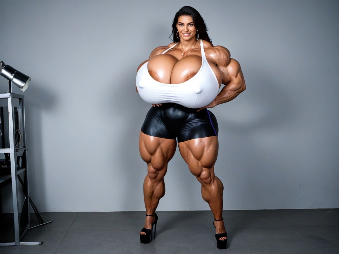 Voluptuous, 25+, 屁股比躯干大 拉丁AI色情