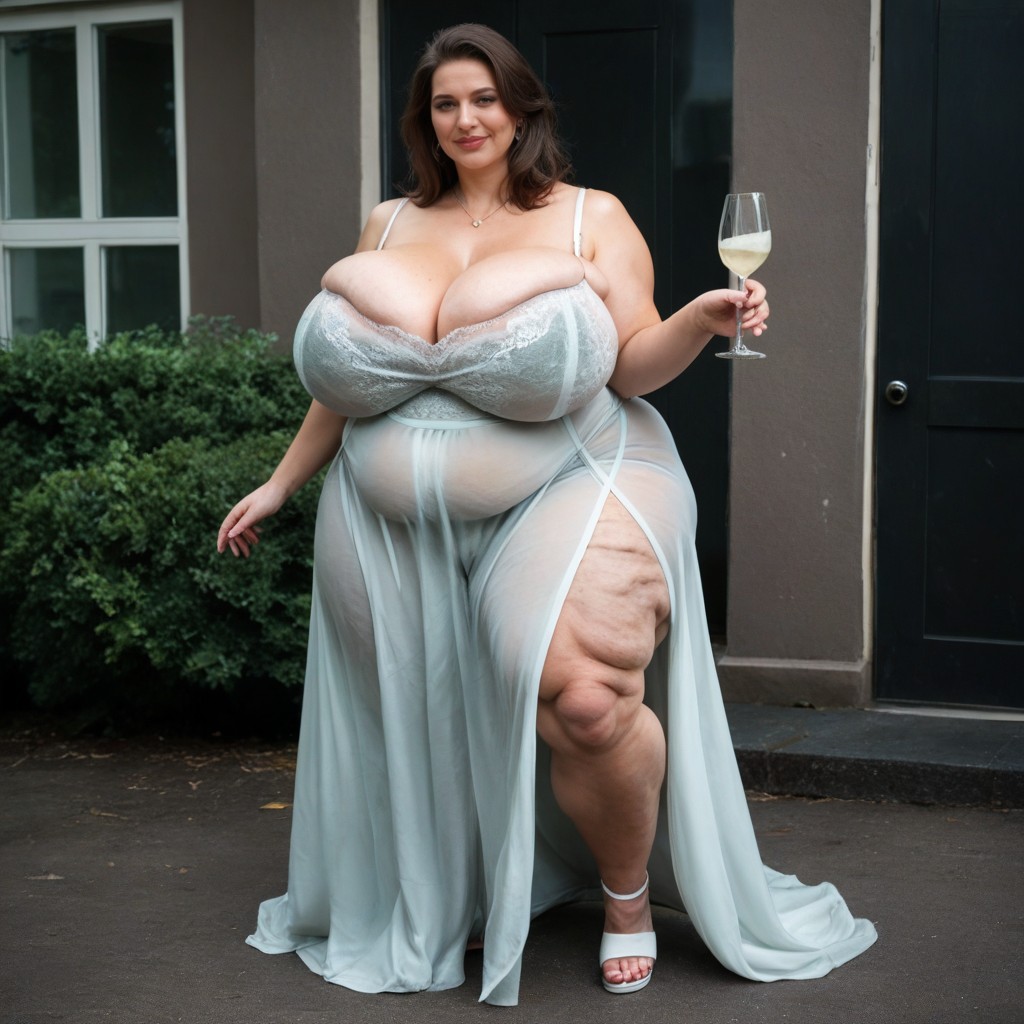 Wrinkles, Fupa, Thick Thighs AI Porn