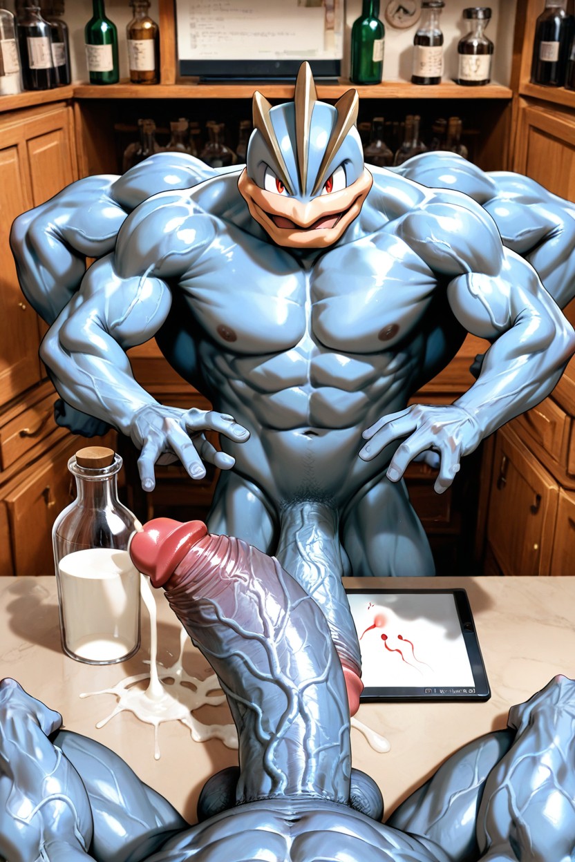 Gigantesque, Penis Correct Structure, Machamp Porno IA Gay