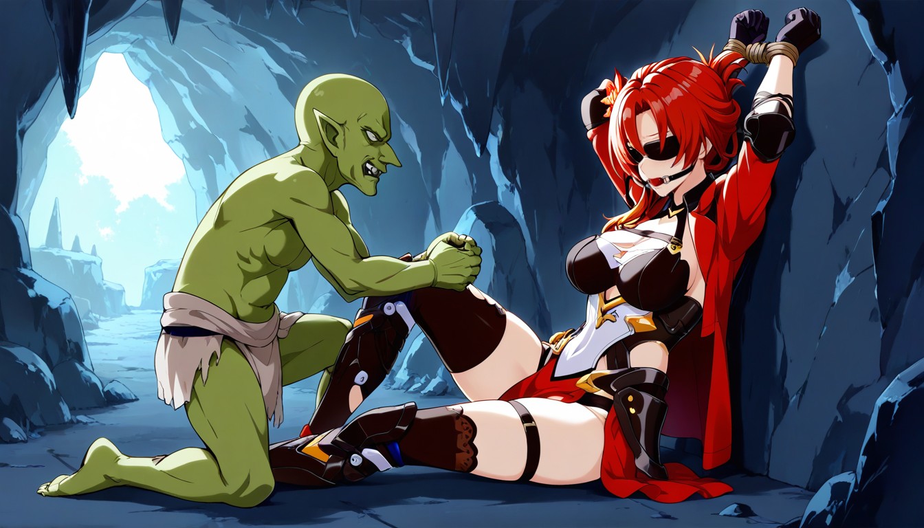 Atado, Fight To Male Goblin In Loincloth, 18+ Hentai IA