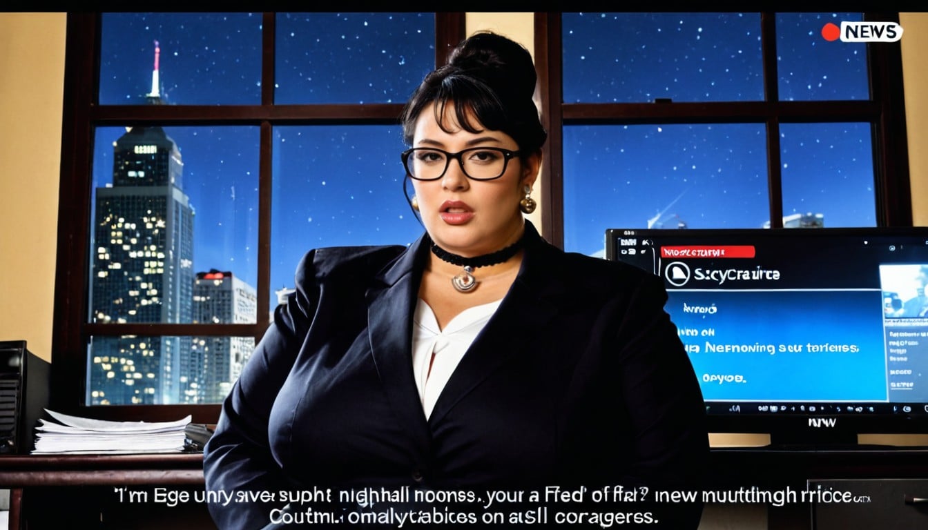 Reading The Breaking News Of A Very Grave Incident, Choker With Bell, Filming Porno BBW IA