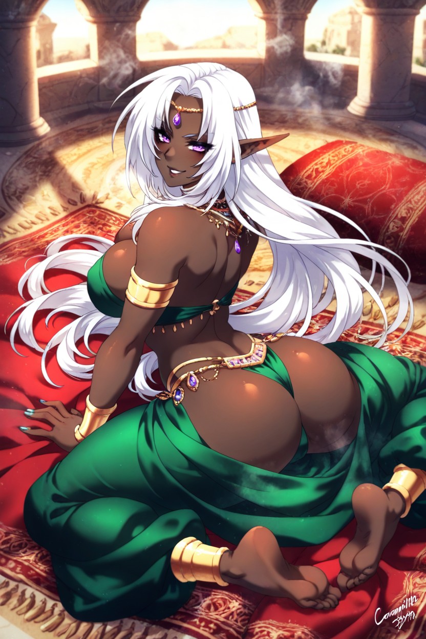 Green Cloths, Perfect Body, Body Twisted Hentai AI Porn