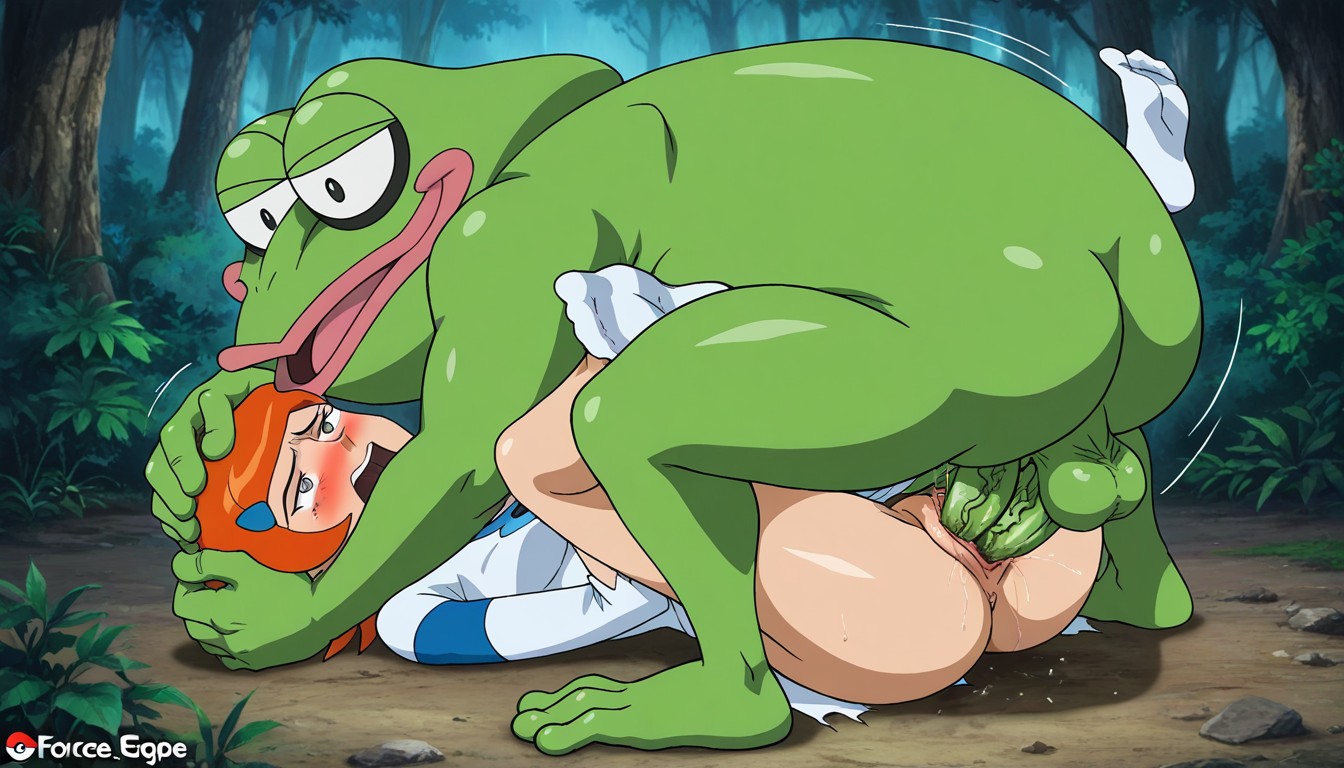 Animated, Round Face, Gigantic Dick Hentai AI Porn