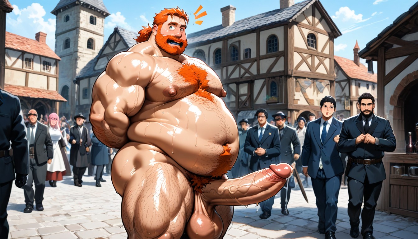 Huge Pecs, Extreme Pose, Hunk Porno IA Gay
