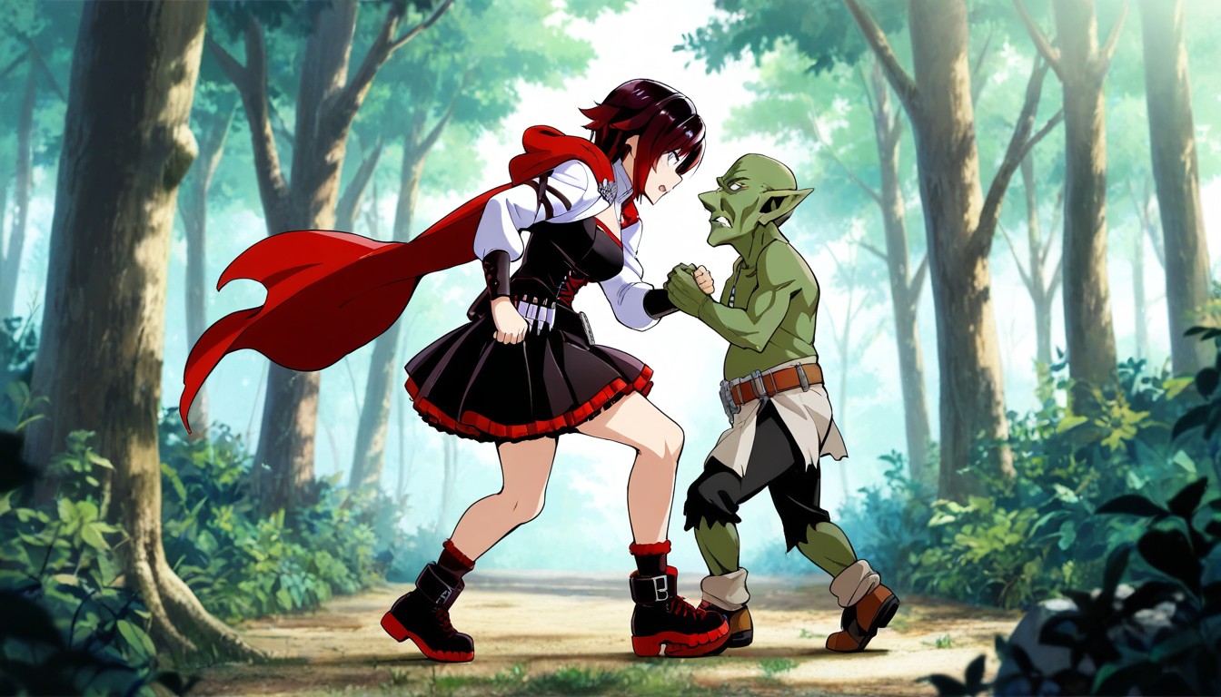 Day Side View, Face To Face, Front View Hentai IA