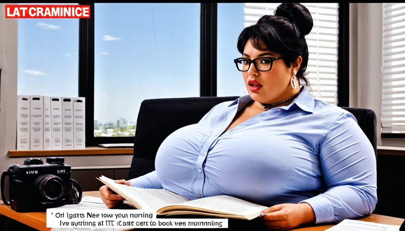 Medium Shot, Fully Clothed, Sitting Down BBW AI Porn