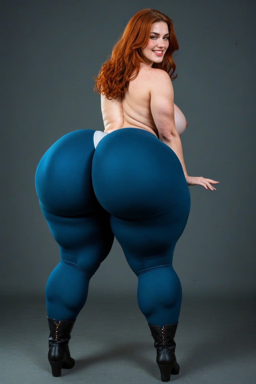 Hyper Ass, Three Feet Tall, Freckles Hdr AI Porn