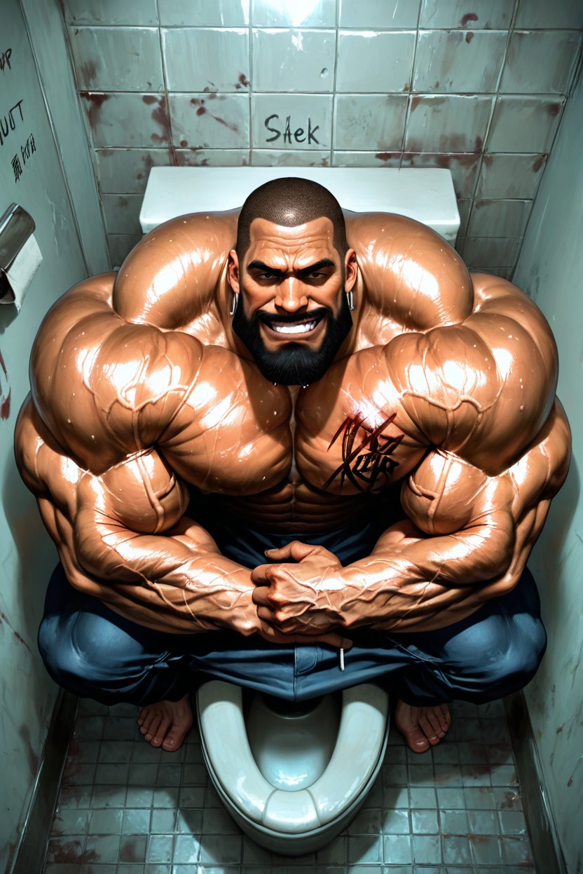 No Hair On Chest, Tan Lines, Detailed Realistic Image 게이 AI 포르노
