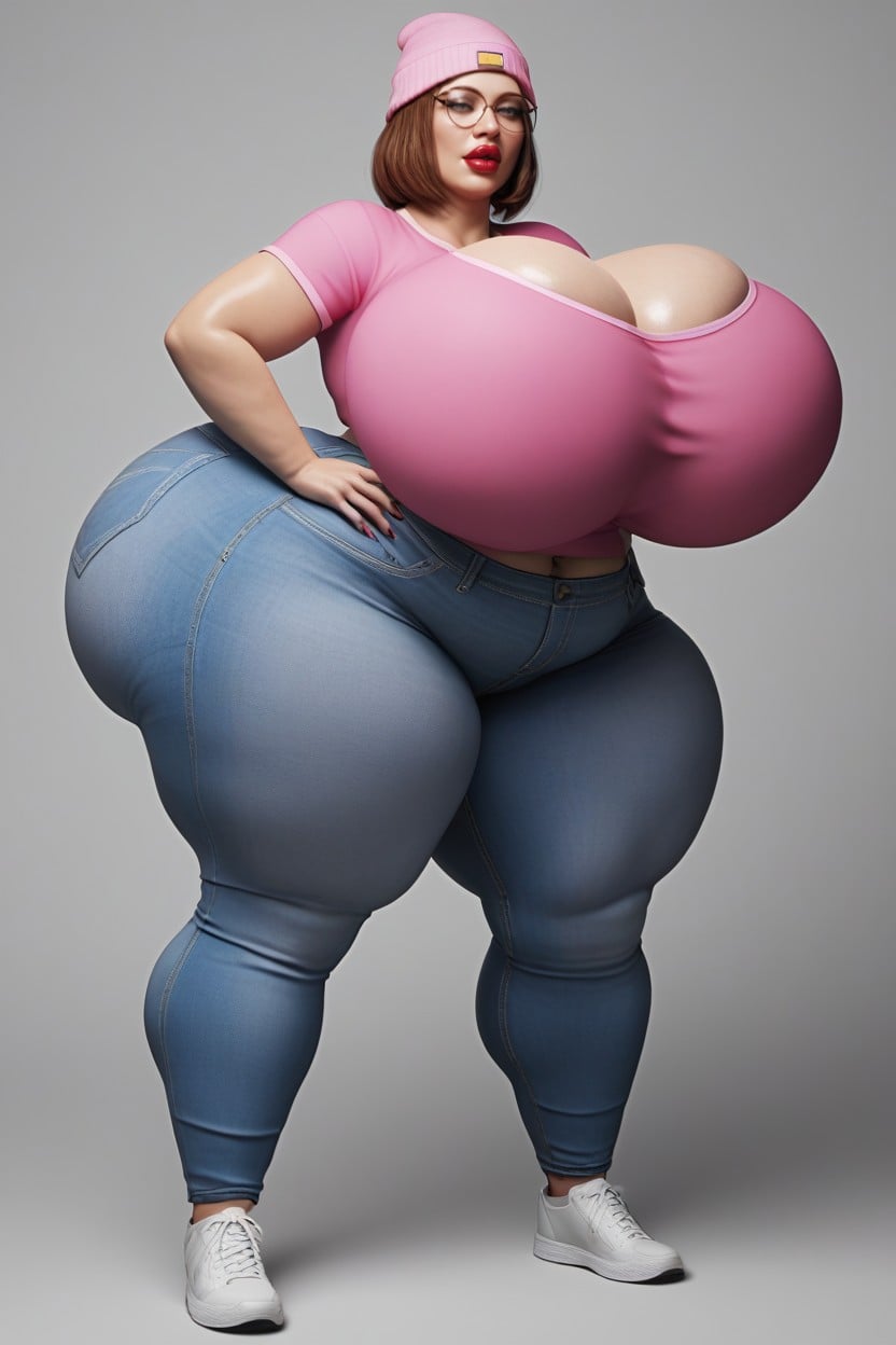 Bbw, Outfit Clothes From Family Guy, Hair AI Porn