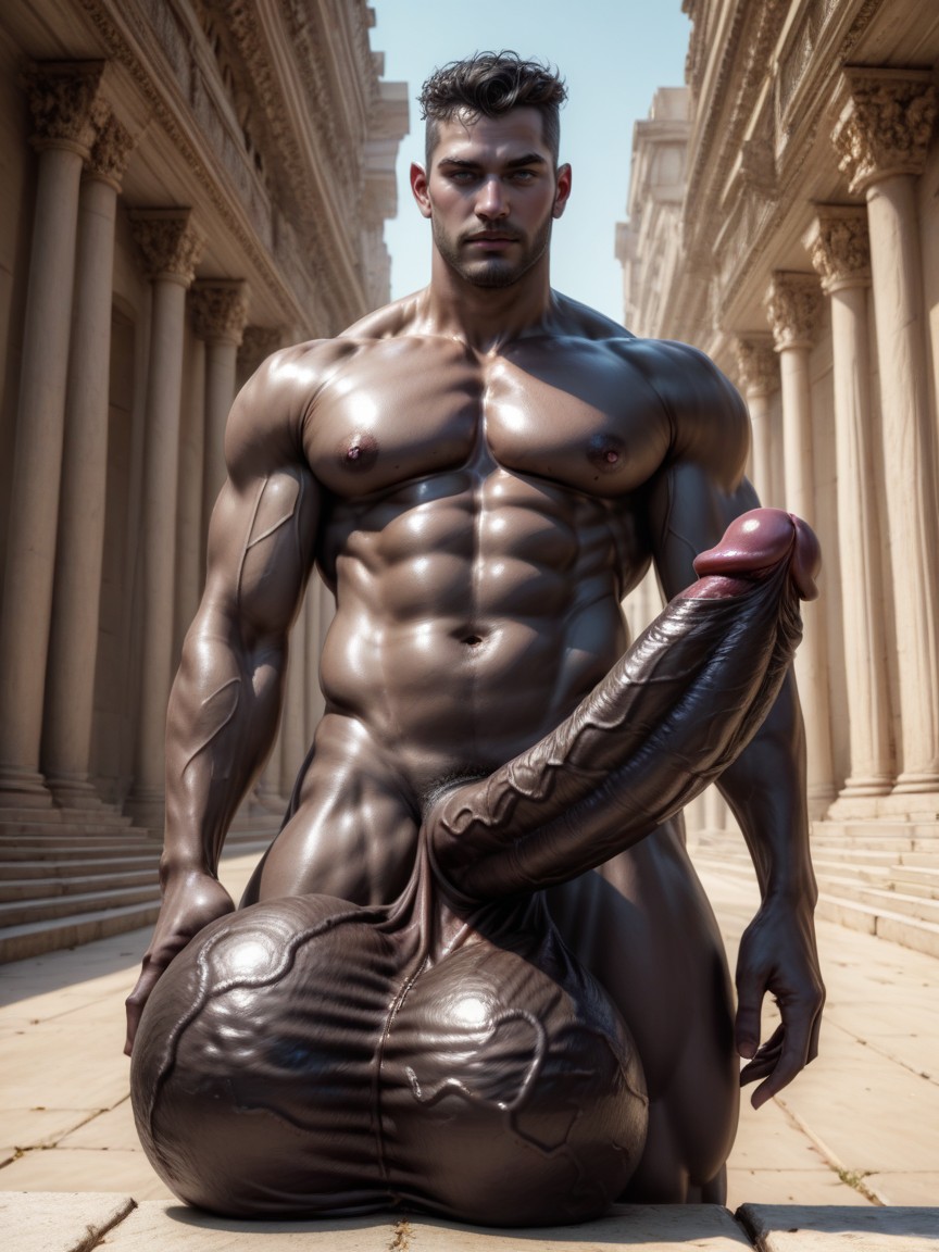 Mushroom Cock, Humongous Black Penis, Marble Statue With A Huge Cock AI同性恋黄片