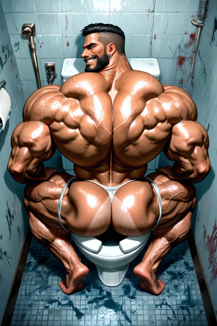 側視圖, No Hair On Chest, Detailed Realistic Image AI同性戀黃片