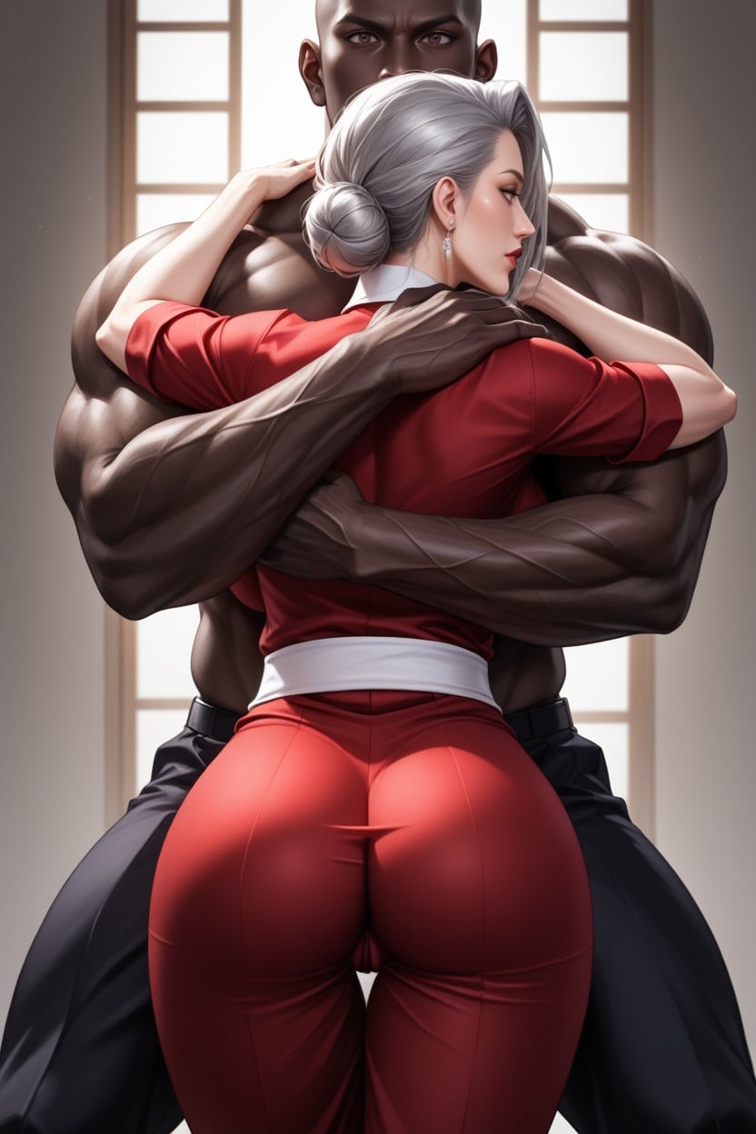 Cinématique, From Behind, Sein Massif Porno IA Hentai