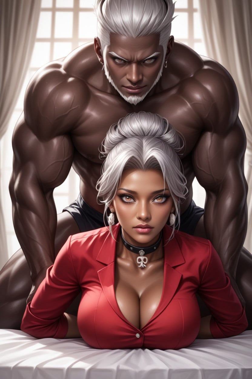 Crushing Hug, Man Fuck Her Ass, Both Facing The Same Direction Porno IA Hentai