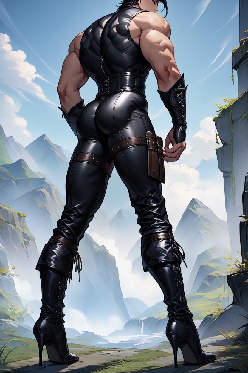 Warlock, 1 Person, Seductive Pose AI Porn