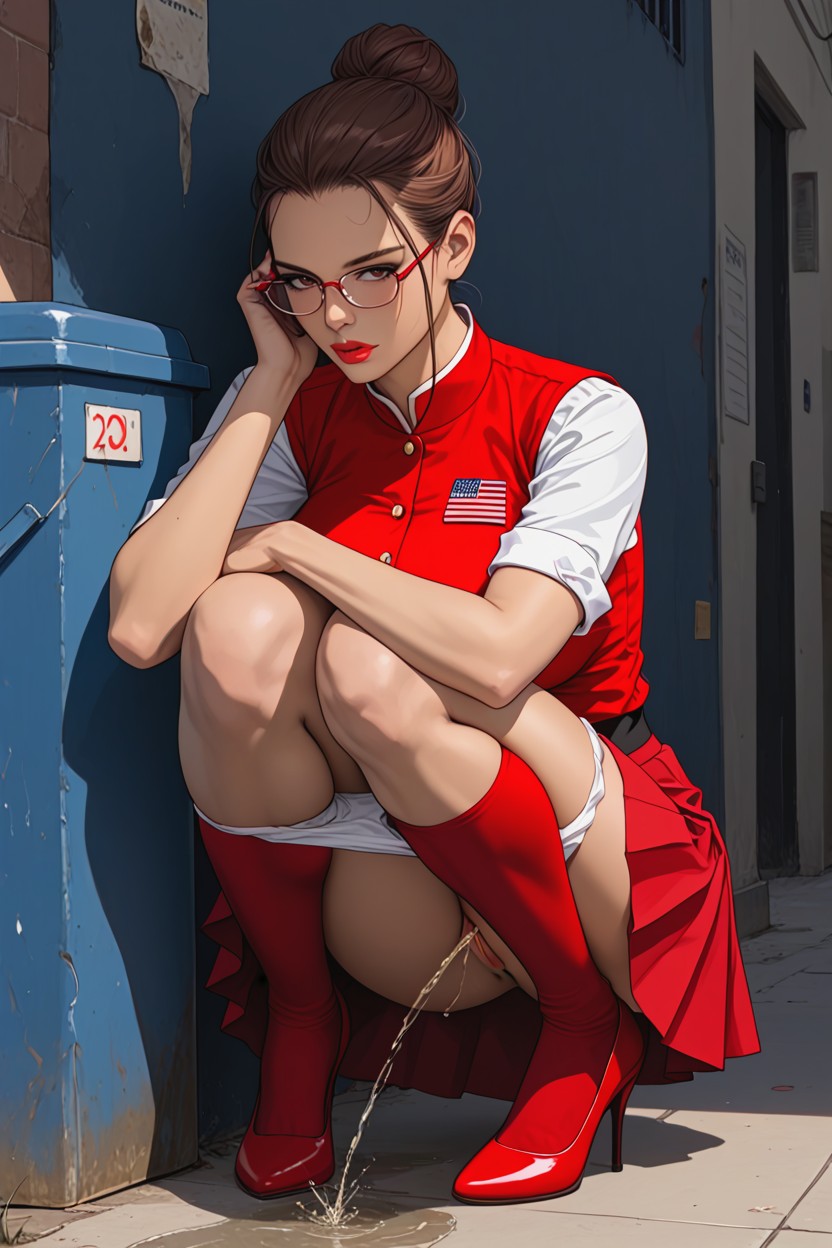 Backyard, Pee From Accurate Pussy, Shoes Hentai IA