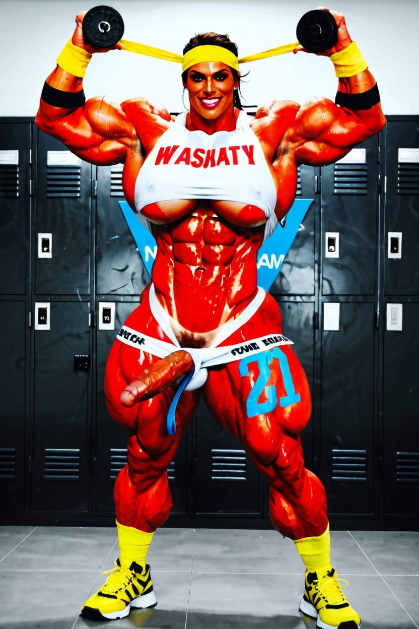 Gigantic Biceps, Huge Biceps, Massive Cock Porno shemale IA