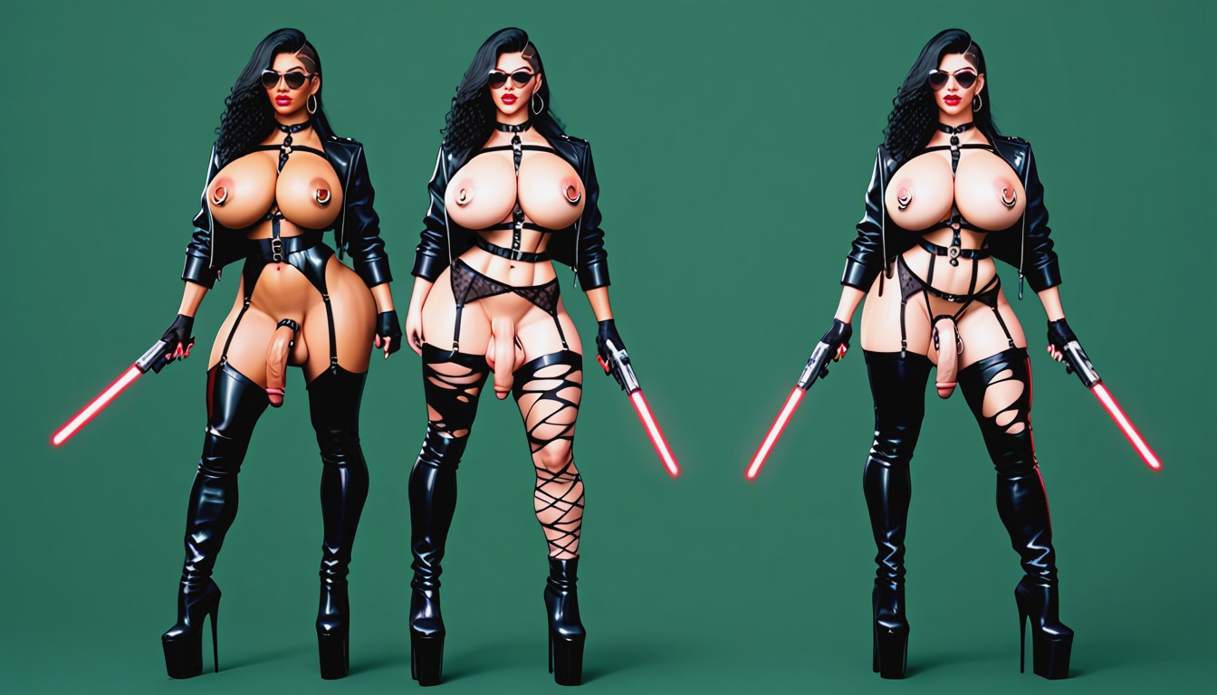 Tits, Perfect Thighs, Model AI Porn